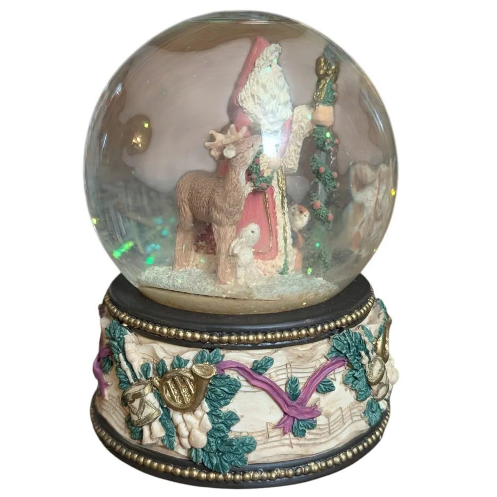 Santa Snow Globe from The San Francisco Music Box Co.